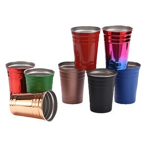 16 Oz. Stainless Steel Cup