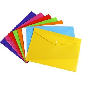 Plastic Envelope File Pocket