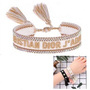 Tassels textile bracelets
