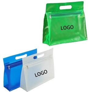 Waterproof PVC Makeup Bag with Ziplock
