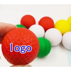 2.5" PU Mini Stress Golf ball