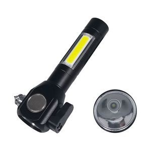 4-in-1 Emergency Tool with COB LED Flashlight
