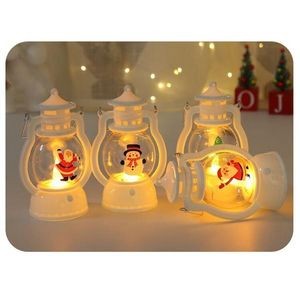 Plastic LED Christmas Lantern