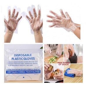 Plastic Foodgrad PE Protective Disposable Gloves