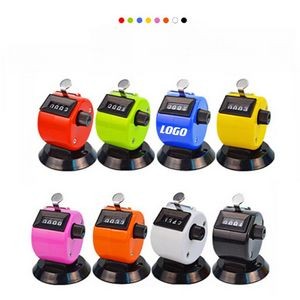 4 Digits Number Metal Clicker Golf Hand Tally Click Counter