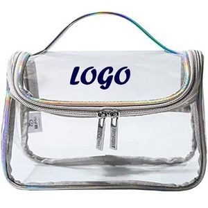 Colorful Laser Transparent Toiletry Kit