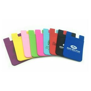 Adhesive Cell Phone Wallet, Mobile Phone Card Holder