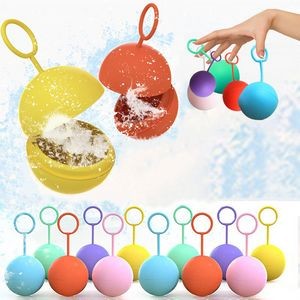 Reusable Silicone Water Bomb Balls with Ring