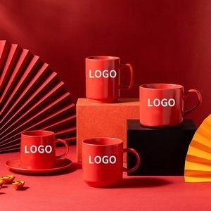 12 Oz Ceramic Porcelain Coffee Mugs
