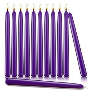 12 Pcs 10 Inch Taper Candles Bulk Tapered Candle