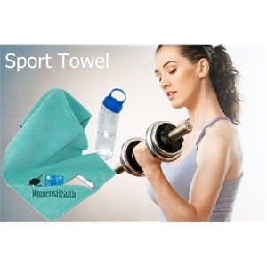 Gym Sports Towel With Zipper Pocket