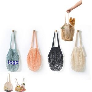 Reusable Cotton Mesh Grocery Bags
