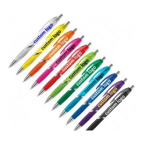 Ball-Point Pens With Rubber Grip