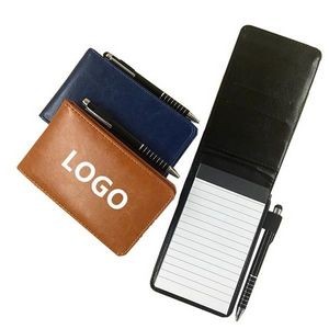 Business Office Work Notepad With Pen