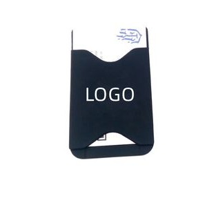 Adhesive Silicone Phone Wallet Card Holder
