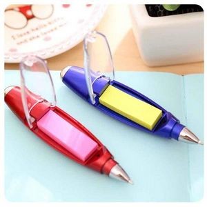 Led Pen With Sticky Notes