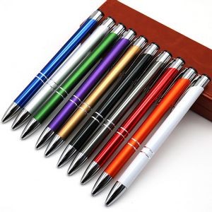 Metal aluminum ballpoint pen