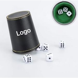 Party Game Leather Dice Cup