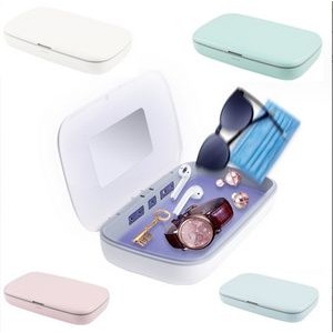 UV Light Sterilizer Box with Wireless Charger
