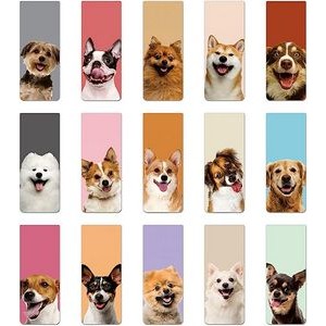 Cute Dogs/Cats Magnetic Bookmarks Page Clips