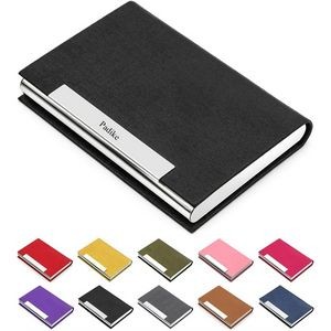 Professional PU Leather Business Card Holder / Case