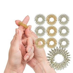 Spiky Spikey Sensory Acupressure Finger Rings Toys for Kids