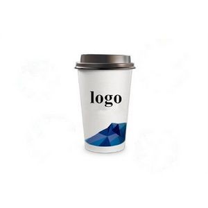12oz Paper Cup With PE Lid