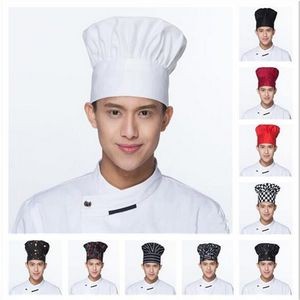 Premium Adjustable Elastic Baker Kitchen Cooking Chef Cap