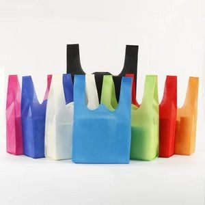 Reusable Eco Friendly Grocery T-Shirt Shopping Bags