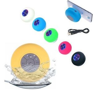 Waterproof Wireless Speaker With Suction Cup