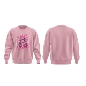 Garment-Dyed Lightweight Cotton Fleece Crewneck Sweatshirt