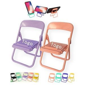 Mini Foldable Chair Phone Holder