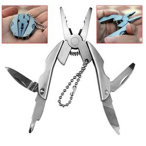 Multi Usages Pliers Tool Kit With Keychain