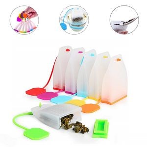 Silicone Reusable Tea Bag Filters