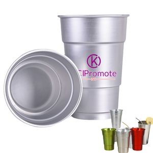Custom Personalized Logo Versatility 16oz High Quality Aluminum Cups