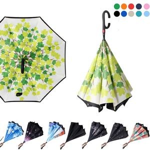Inverted Reverse Umbrella with C-Shaped Handle - The Ultimate Rainy Day Accessory Umbrellas, Tools