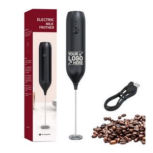 Handheld Coffee Frother USB-Rechargeable Hand Frother Electric Whisk