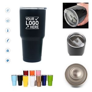 30 Oz Stainless Steel Vacuum Tumbler with Lid