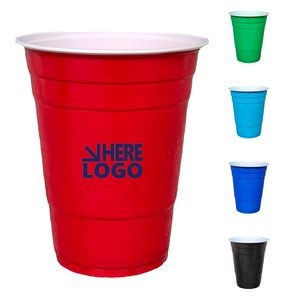 16oz PP Plastic Party Cup Custom Printed Personalized Logo
