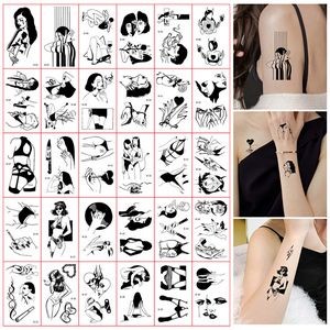 Skin Arm Cheek Temporary Tattoos Stickers Customed Any Sizes and Shapes