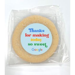 "So Good" Cookie with Custom Sticker (single cookie)