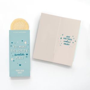 Customizable Cookie-Filled Greeting Card – "So Good" Sugar Cookie!