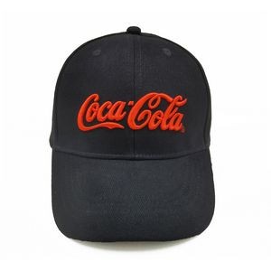 Cotton Cap with 3D Embroidery Logo