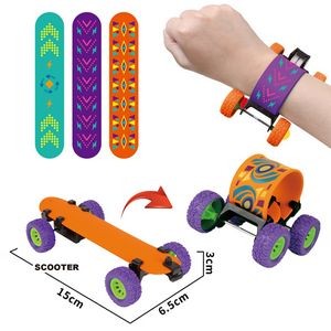 New Children's Pull Back Bracelet Scooter