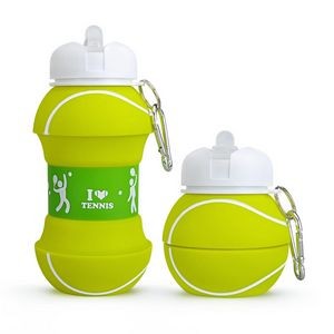 19oz Portable Silicone Collapsible Water Bottle