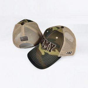 Army Cotton Cap Trucker Cap