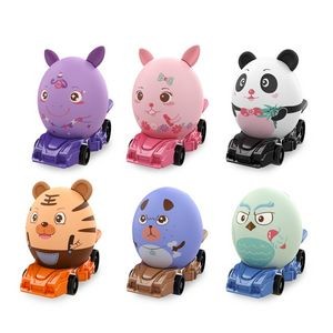 Cute Egg Assembly Car 6 Styles 6 Colors