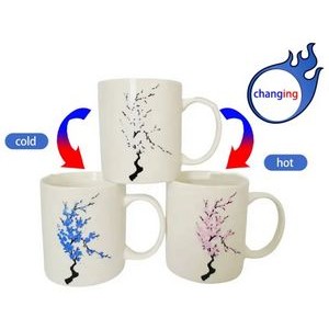 Custom Printing Sublimation Ceramic Mug Cold/Hot Drink Actitivity Color Changing Mug