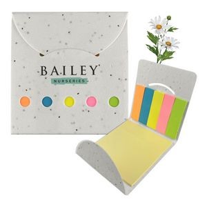 Seed Paper Growing Flower Square Sticky Note Memo Pad