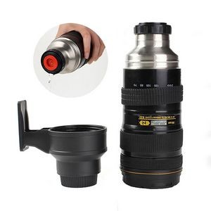 20oz Photographer Camera Lens Vacuum Thermos Mug